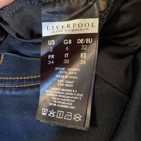 Liverpool Maternity Slim Boot Jeans Sz 2 - Picture 6 of 6